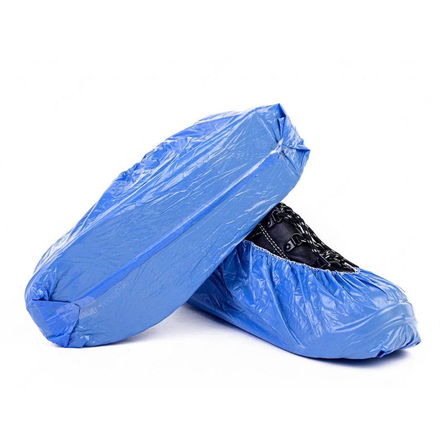 Plastic Elastic Top Disposable Shoe Cover for Rainy Season (50 Pairs)