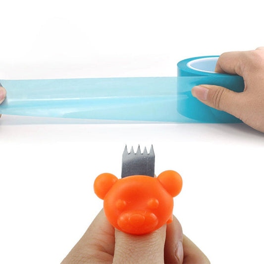 Easy and Portable Finger Tape Cutter For Packing Boxes