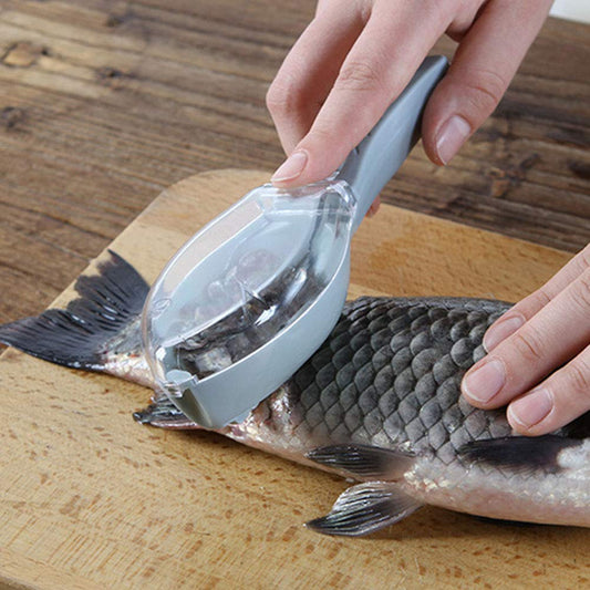 Fish Scale Scraper Skin Peeler Fish Tools Kitchen Gadget