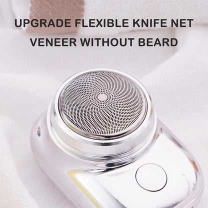 Mini Electric Shaver Portable | Pocket fashion | Rechargeable | Wireless Beard, Hair Razor for Men and Women | Home, Travel, Gift |