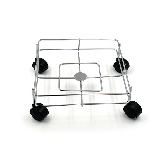 Stainless steel Square Oil Stand For Carrying Oil Bottles And Jars