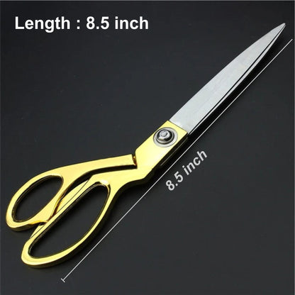 Stainless Steel Tailoring Scissor Sharp Cloth Cutting for Professionals (8.5inch)