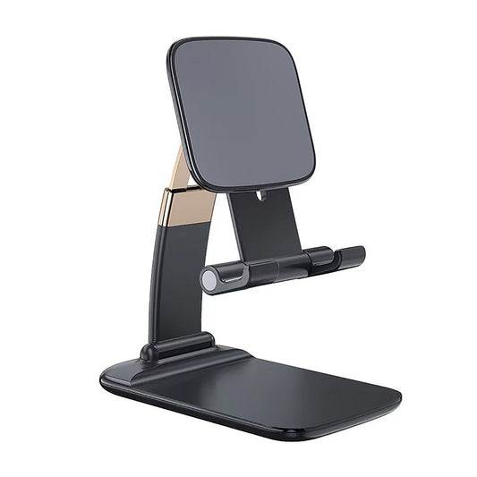 Phone Holder for Table, Foldable Universal Mobile Stand for Desk