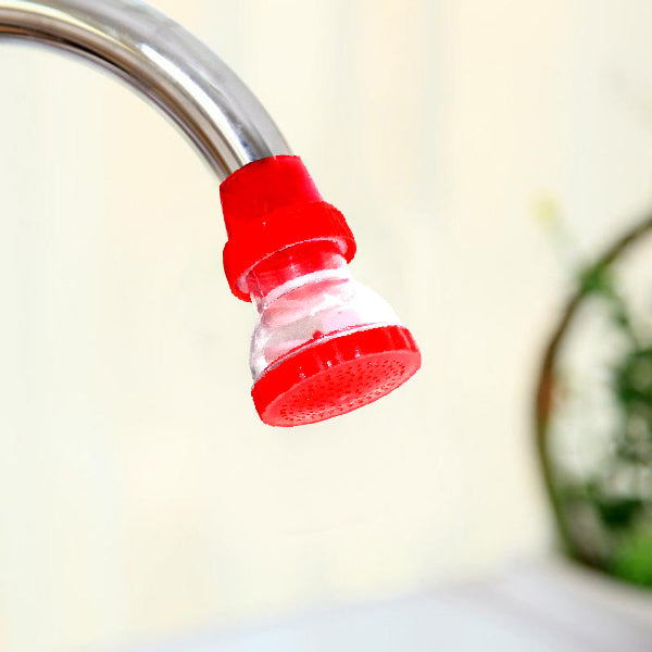 Small Plastic 360-Degree Shower Head Faucet