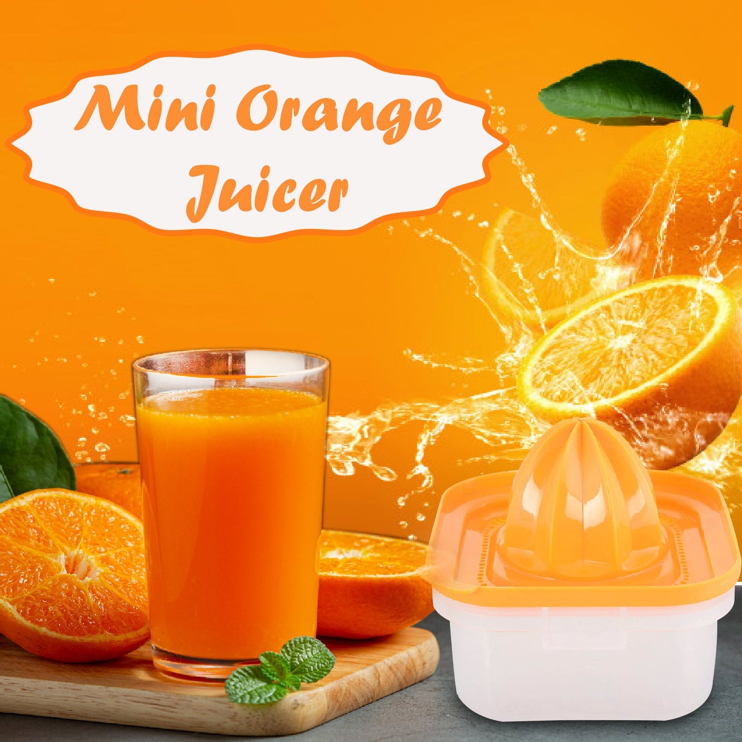 Plastic Manual Juicer for Lime Orange