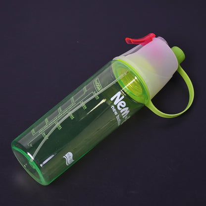 Spray Water Bottle for Drinking Sports Water Bottle Cycling BPA Free 600ml for Gym Cycling Running Yoga Climbing Hiking Mountaineering