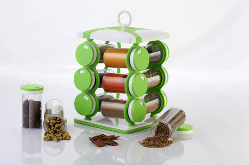 Spice jar Set - Food Grade Plastic 12pcs Spice jar